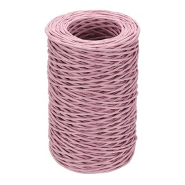 sourcing map 164 Feet Floral Wire, 2mm Vine Bind Wire for DIY Crafts Flower Bouquet Christmas Wreaths Purple