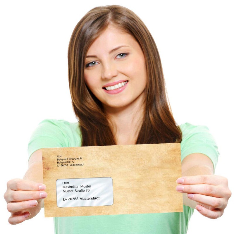 Letter Writing Paper Set with Parchment Paper and Matching Envelopes