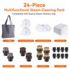 MTAA 24-Piece Steam Cleaning Pack Accessory Kit Compatible with Dupray