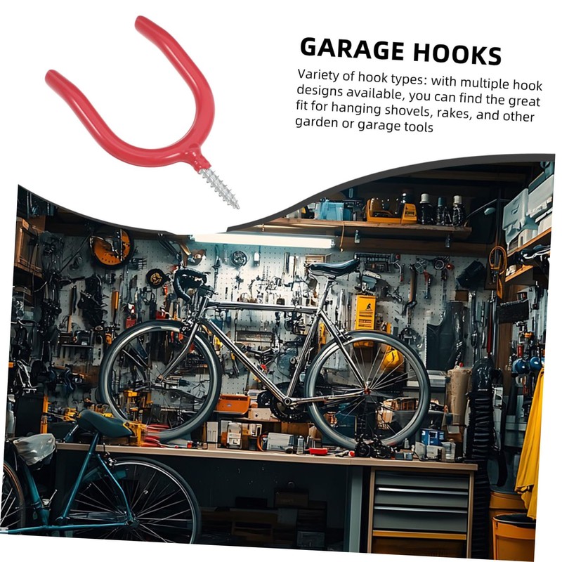 ABOOFAN Heavy Duty U Shaped Utility Hooks for Garage Storage
