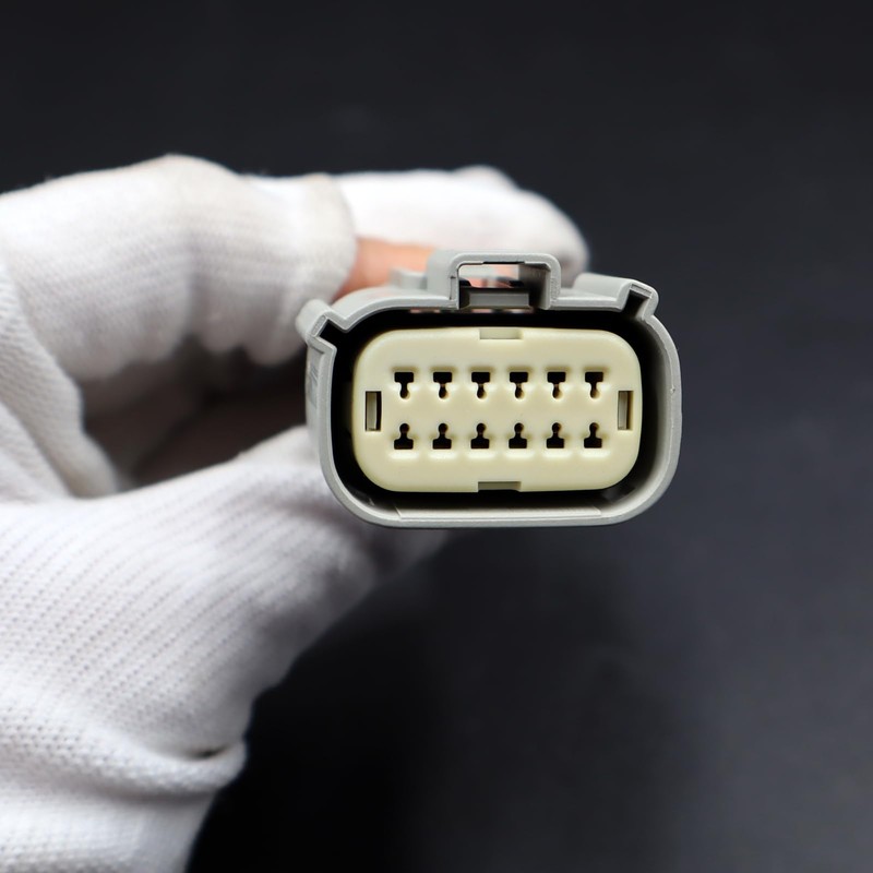 LIZAPUS Headlight Connector Compatible with Dodge Charger 2015-2018 Wiring Pigtail