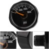 Mini Manómetro Manómetro de Precisión Metal Negro 1 8Npt Válvula