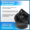 A ABSOPRO Front Engine Motor Transmission Mount 12361-11160 for Toyota