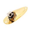 Boat Guitar Output Jack Gold Metal Electric Guitar Pickup Output