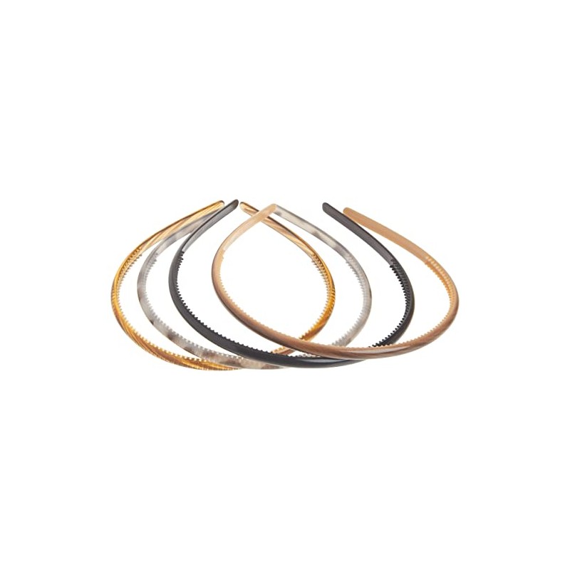 Goody WoMens Classics Diadema, surtido, patrón, 4 unidades