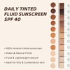 Daily Fluid Tinted Sunscreen SPF 40, Mineral Sunscreen with Zinc