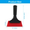 Hordion 2 Pcs Small Squeegee 5 Inch, Rubber Window Tint