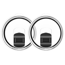 20 oz Tumbler Lid, Replacement Lids Compatible for YETI 20 oz Tumbler, 10/24 oz Mug, 10 oz Lowball and 25 oz Straw Mug, Travel Spill Proof Cup Covers with Magnetic Slider Switch, BPA Free