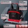 CRIPOP 13 Inch Wide Mouth Tool Bag, Heavy Duty Tool