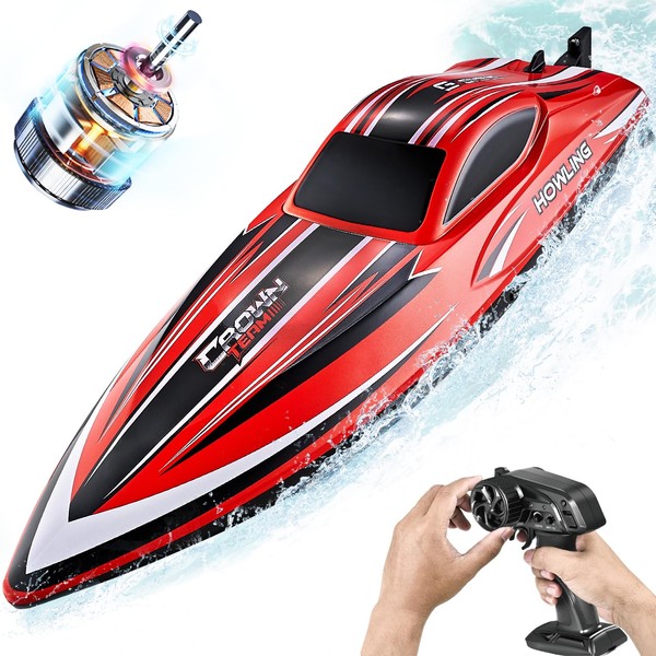 BEZGAR RC Boat, 16 inch Big Brushless Remote Control Boat