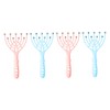 minkissy Ergonomic Scalp Relaxing Tool Spa Head Massager 4pcs Pack
