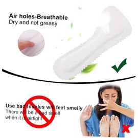 Gatuida Leather Insoles for Women High Heel Inserts Cushioning Foot Care Anti-slip Arch Support Daily