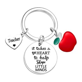Nfyxcaz Appreciation Teacher Keyring Teacher Gifts For Women Men Graduation Birthday Gift For Teacher Teachers Day Gift Awesome Teacher Is Hard To Find Key Chain (it takes a)