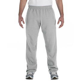 Gildan Activewear Heavyweight Blend Open Bottom Sweatpants, XL, Sport Grey