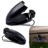 taluoka 2 PCS Car Sun Visor Sunglass Anti-Scratch Storage Clip,