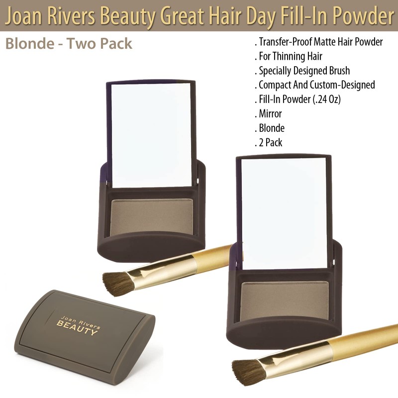 Joan Rivers Great Hair Day Blonde (2-Pack)