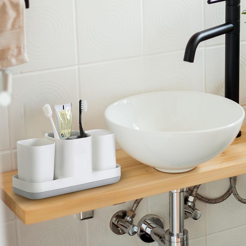FSY FASILYT Set 3 Accesorios de Baño | Multifuncional |