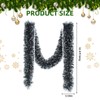 10 m Christmas Garland, Christmas Garland, Fir Garland, Green/White, Fir