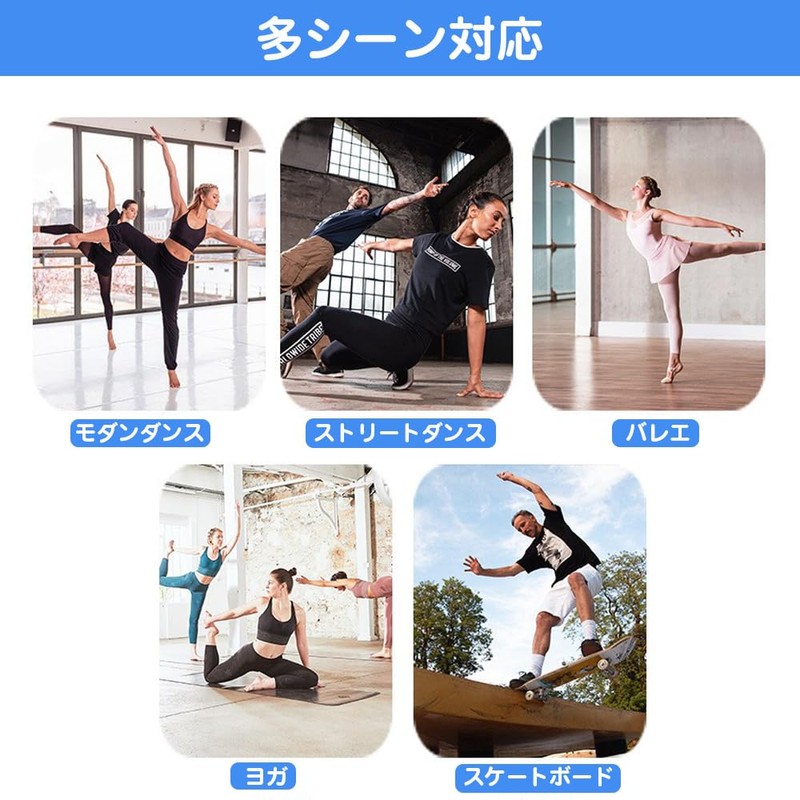 PrimeBlis Knee Pads, Knee Protector, Shock Absorption, Both Knee Set,