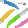Eocogup Paring Knife,3.7 inch Fruit and Vegetable Paring Knives,Stainless Steel