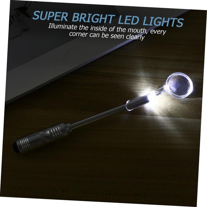Baluue Pcs Led Light Stainless Steel Oral Care Tool for