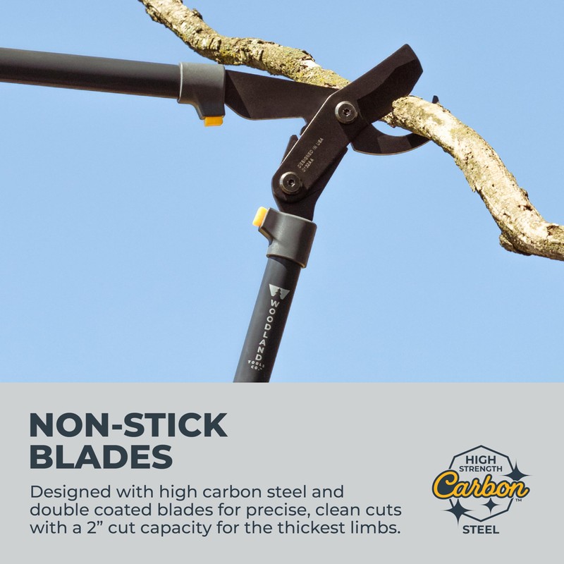 Woodland Tools Super Duty Lopper, 32 Inch Geared Bypass Branch