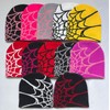 yolrdiw Women Y2k Beanie Spider Web Graphic Cozy Knitted Hats
