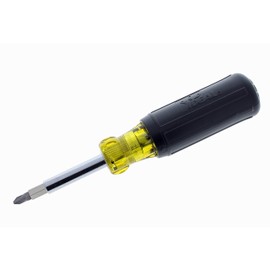 IDEAL INDUSTRIES INC. 35-910 11-in-1 Screwdriver/ Nutdriver – Hardware Tool with Corrosion Resistant Shank, Wire Connector Wrench in Handle, Blazed Tip