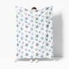Ydbkt Coastal Ocean Beach Throw Blanket, Starfish Seashells Summer Fleece