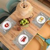 Lumaca Set of 6 Washable Place Mats Made of 70%