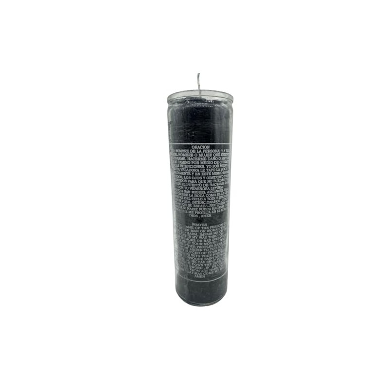Tapa Boca Veladora Negra/Shut Up Black Ritual Candle