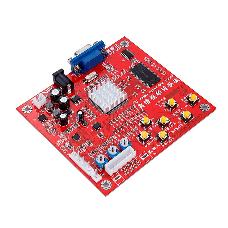 RGBS / CGA to VGA High Definition Video Game Converter