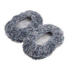 Alphax AP-436942 Cleaning Slippers, Parent-Child Together, Family-Casual, Cleaning Mop for Kids, 6.3 - 9.1 inches (16 - 23 cm), Gray