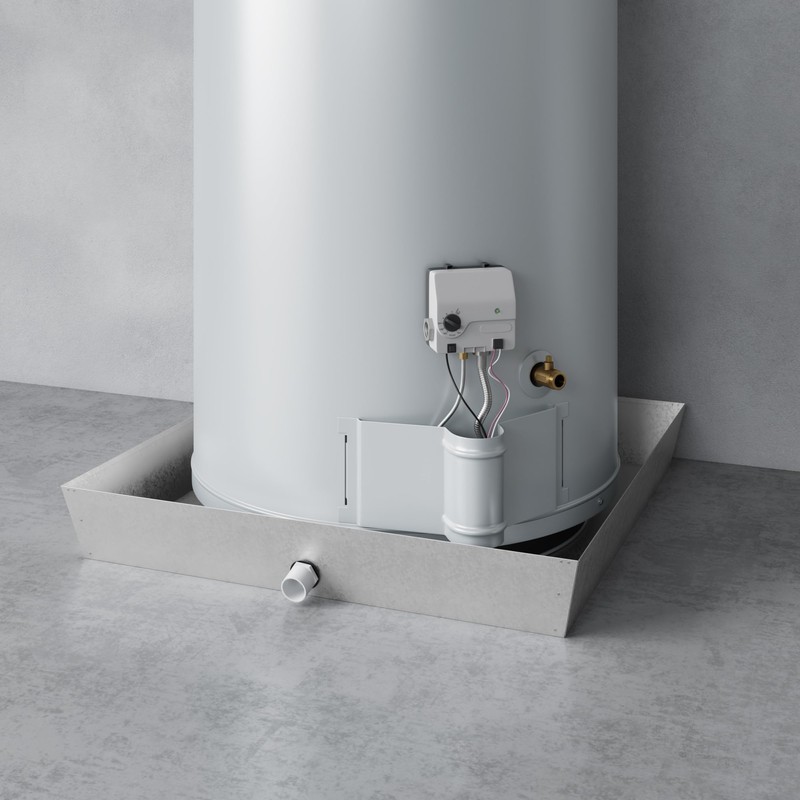 Jones Stephens J37024 24 Galvanized Water Heater Pan - Galvanized