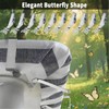 Stainless Steel Butterfly Tablecloth Clips, 12-Pack Heavy Duty Tablecloth Clips，Stainless