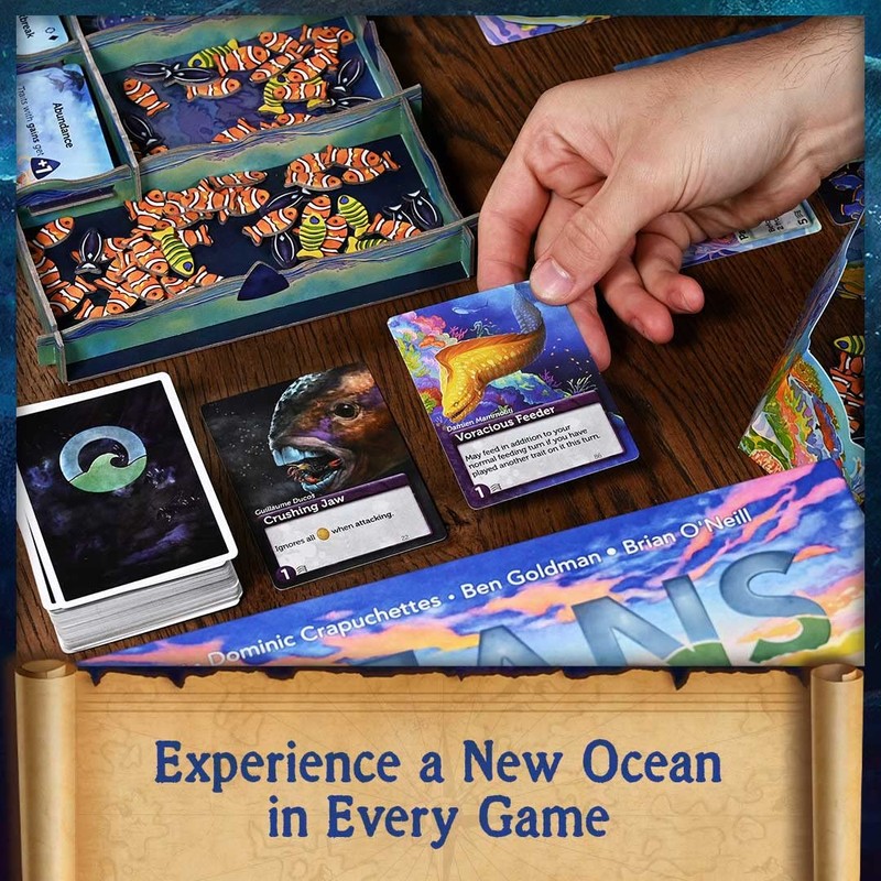 Northstar Game Studio Oceans Board Game - Beautiful Strategy Ecosystem