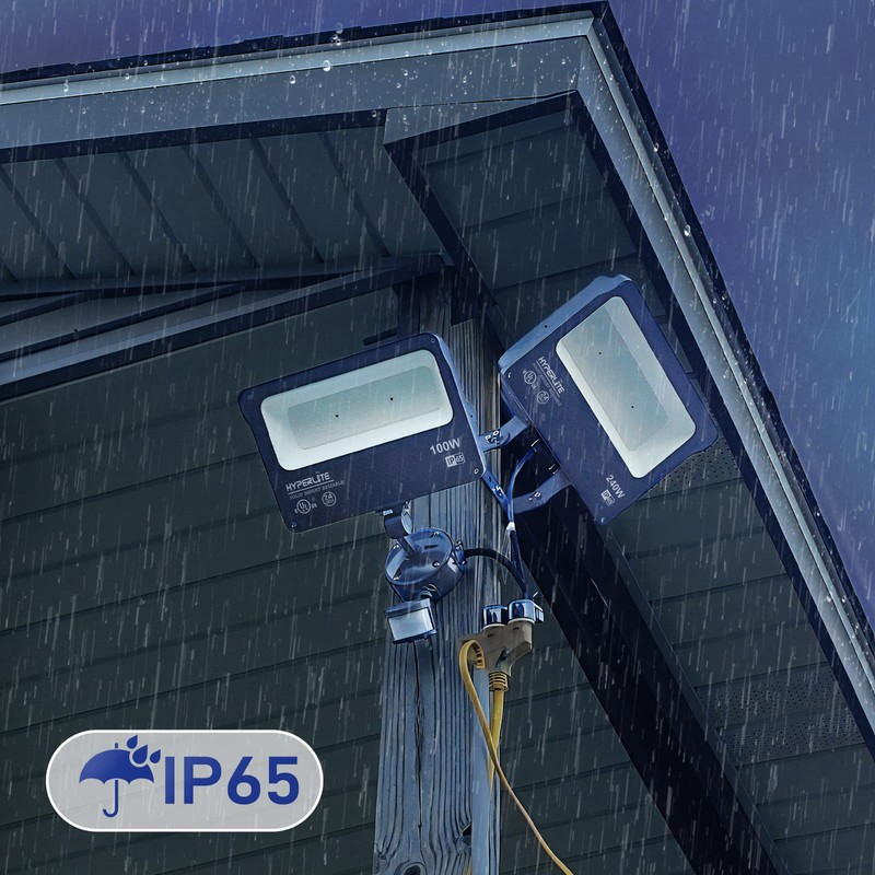 HYPERLITE LED Flood Light 240W 28800LM 5000K Daylight IP65 Waterproof