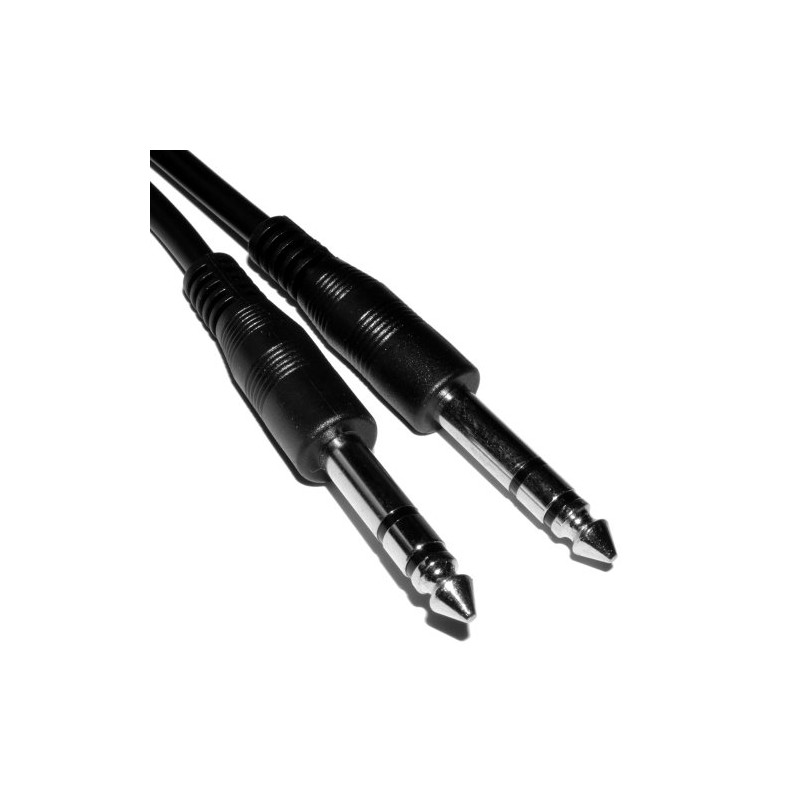 kenable 6.35mm Stereo Jack Plug to 6.35mm Stereo Jack Plug