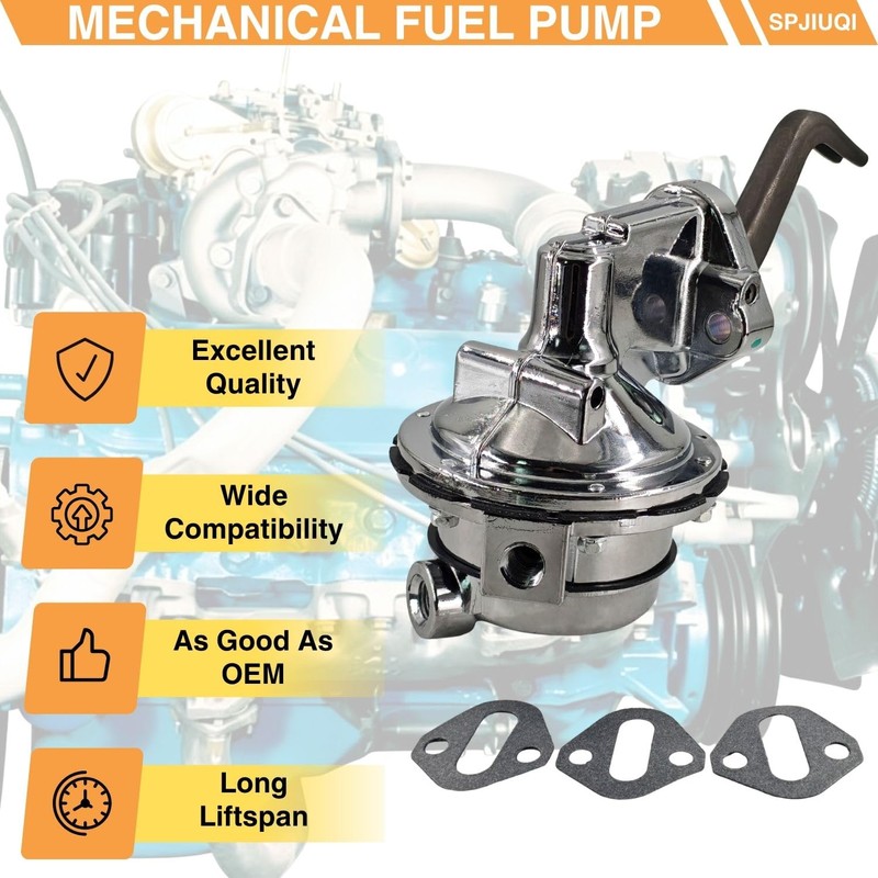 SPJIUQI JM1012C High Volume Fuel Pump for Pontiac 326 350