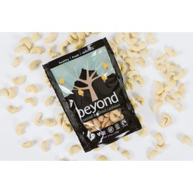 Beyond Organic Raw Unsalted Cashew Halves 1lb (1 POUND) - Non-GMO, Fairtrade, Organic, Vegan Cashews, MYLK Grade - No Oils or Additives, Just Plain Cashew Halves