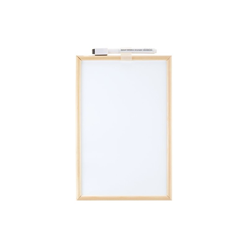 Wood Whiteboard Mini Large WBM-002 [Office Supplies]