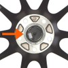 Circuit Performance 72.56mm OD to 65.1mm ID Silver Aluminum Hub