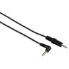 Hama 3,5mm-Klinkenkabel (90° Winkelstecker auf Klinkenstecker gerade, stereo, 0,5 m)