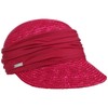 Seeberger Women's Straw Cap Red Fire, Fire, One Size
