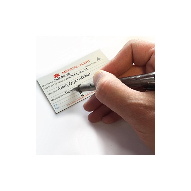 My Identity Doctor - 3 Medical Alert ID Magnets