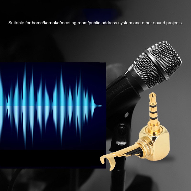 10PCS 2.5mm Balanced Plug 4 Pole L Shape Angle Plug