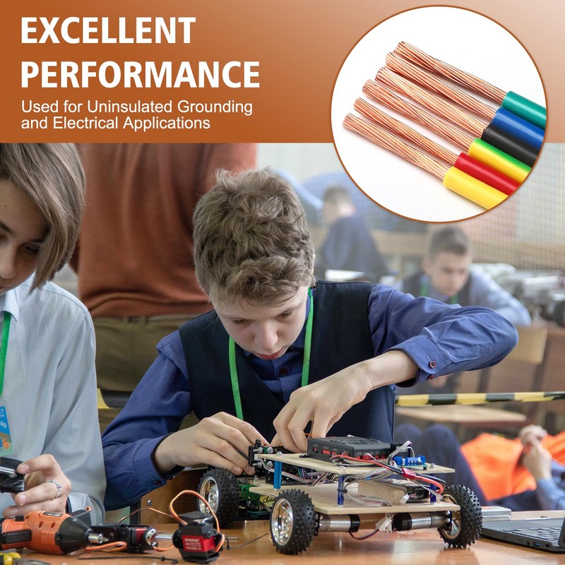 99.9% Pure Bare Copper Wire, 16 Gauge 105 Feet Solid