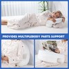 ROYALAY Side Sleeper Pillow with Arm Hole, Adjustable Shoulder Pillow