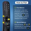 Universal Replacement Compatied for LG Remote Control Replacement for MR22/23GA