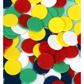 Counters, pack of 100 x 22mm.diameter-00521